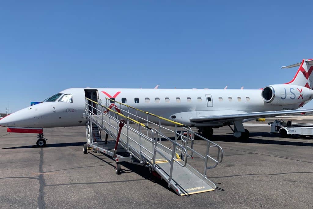A private jet from JetSuiteX in Oakland